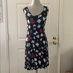 Disney big hero 6 Baymax mini dress
